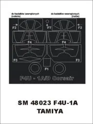 F4U-1A/D Corsair mask für Tamiya 1:48