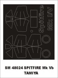 Spitfire Mk.I/ Mk.Vb mask für Tamiya 1:48