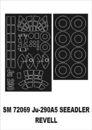 Ju 290A-5 mask für Revell 1:72