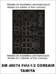 F4U-1 Corsair mask für Tamiya 1:48