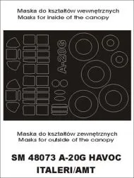 A-20G Havoc mask für AMT/ Italeri 1:48