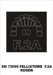 Felixtowe F.2A mask für Roden 1:72