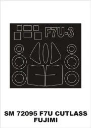 F7U Cutlass mask für Fujimi 1:72