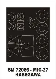 MiG-27 mask for Hasegawa 1:72