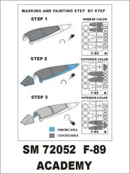 F-86 mask for Academy 1:72