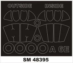 A-6E mask für Hobby Boss 1:48