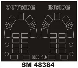 HU-16A mask für Trumpeter 1:48