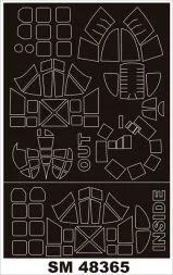 Fiat BR-20M mask für Special Hobby 1:48