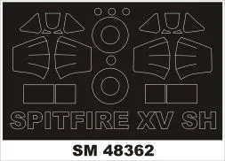 Spitfire Mk.XV mask für Special Hobby 1:48