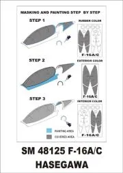 F-16A/C mak für Hasegawa 1:48
