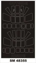 Westland Wessex mask für Revell 1:48