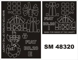 Fiat BR 20 mask für Special Hobby 1:48