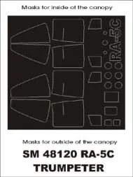 RA-5C Vigilante mask für Trumpeter 1:48