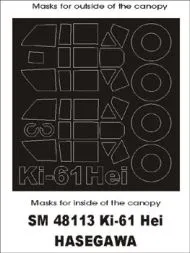 Ki-61-I mask für Hasegawa 1:48