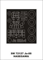 Ju 88A-4 mask für Hasegawa 1:72