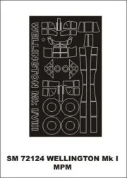 Wellington I/VIII mask für MPM 1:72