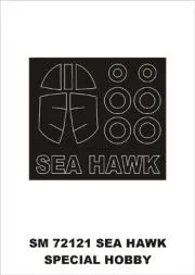 Hawker Sea Hawk mask für Special Hobby 1:72