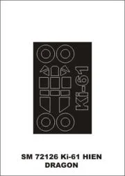 Ki-61 Hien mask für Dragon 1:72