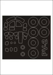 PV-2 Harpoon mask für Special Hobby 1:72