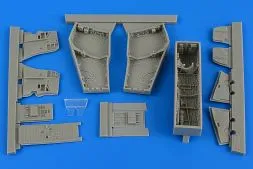 F-4C/D Phantom II wheel bay with covers for Academy 1:48
