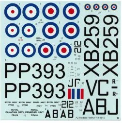 Fairey Firefly FR.I - RAF, RCAF 1:48