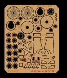 Airbus A319 P.E. für Revell 1:144