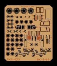 Douglas DC-8-63 P.E. für Minicraft 1:144