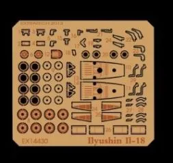 Ilyushin Il-18 P.E. für AZmodel/ E.E. 1:144