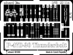 P-47D-20 P.E. for Academy - Zoom 1:72