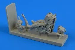 Soviet Pilot with ejection seat for Su-22/Su-25 1:48