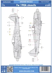 Fw 190A stencils 1:72