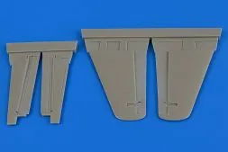 Me 262A/B control surfaces für Hobby Boss 1:48
