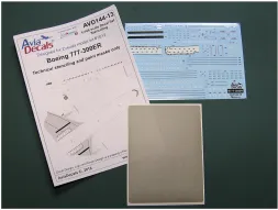 Boeing 777-300ER Technical Stenciling 1:144