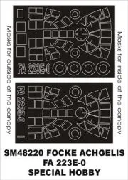 Focke-Achgelis FA 223 mask für Special Hobby 1:48
