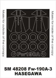 Fw 190A-3/A-4 mask für Hasegawa 1:48
