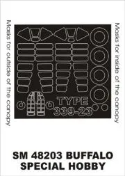 Buffalo mask für Special Hobby 1:48