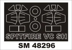 Spitfire Mk.Vc mask für Special Hobby 1:48