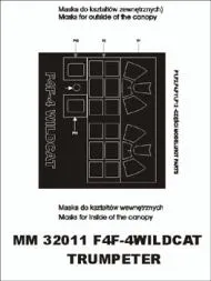 F4F-4 mask für Trumpeter 1:32