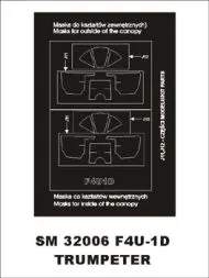 F4U-1D mask für Trumepter 1:32