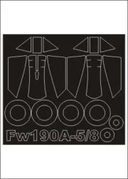 Fw 190A-5/8 mask für Hasegawa 1:48