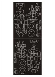 Do 17Z mask für Classic Airframes 1:48