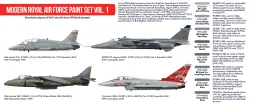 Royal Air Force (modern) paint set vol. 1