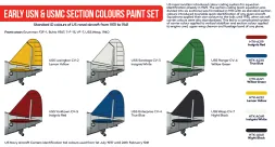 USN & USMC early Section Colours paint set