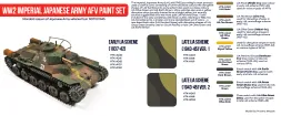 Imperial Japanese Army AFV WW2 paint set