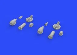 P-38F turbochargers & air intakes 1:48