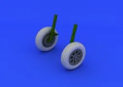 F4U-1 wheels diamond pattern für Tamiya 1:32