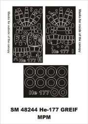 He 177A-5 mask für MPM 1:48