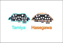 P-47 early - Instument panel 1:48