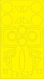 MiG-27 mask für Trumpeter 1:48