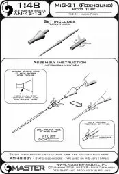 MiG-31 Foxhound - Pitot Tube 1:48
